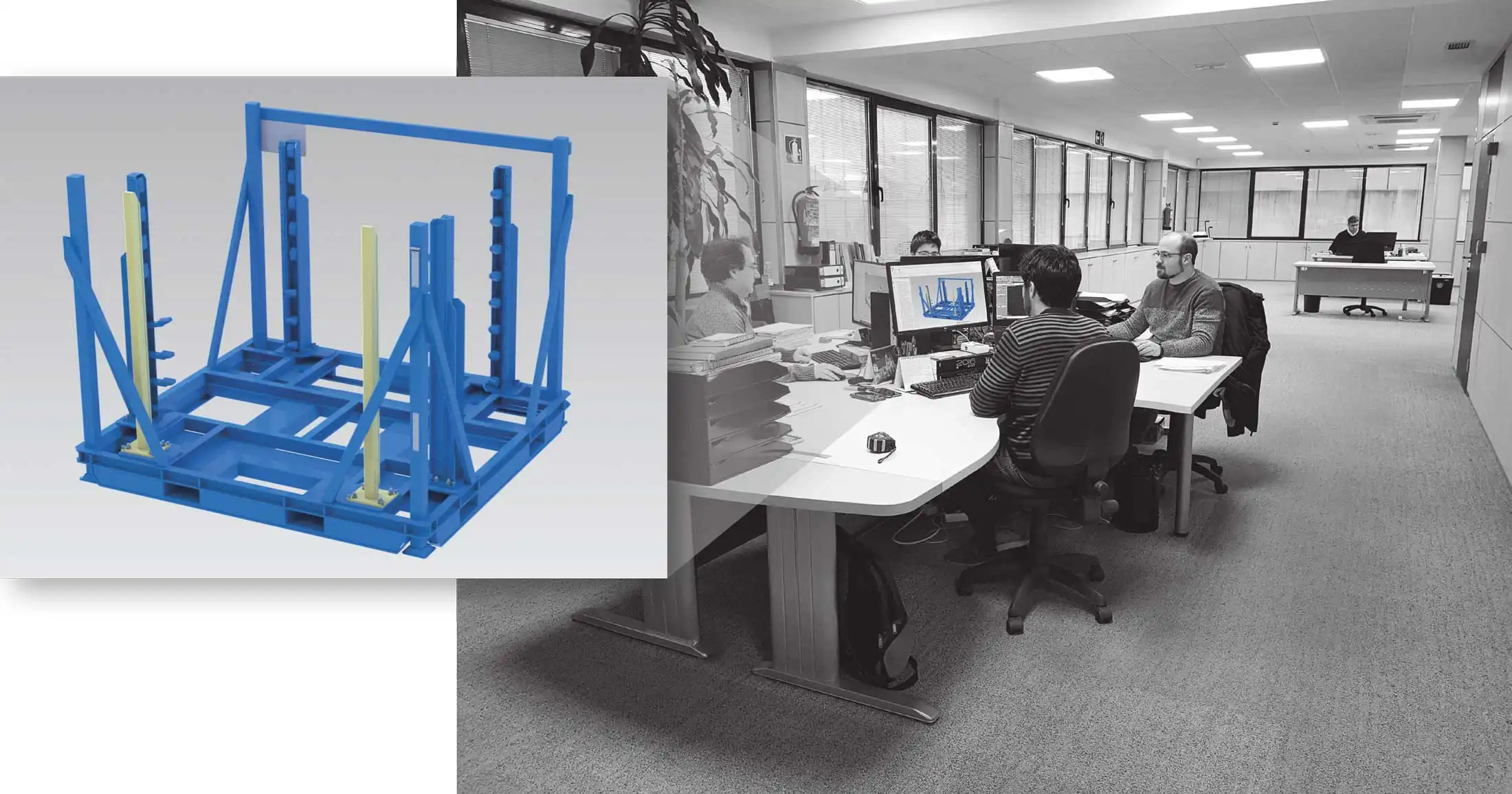 En TECNOPROEX contamos con un equipo de ingenieros que se integran en nuestra oficina técnica